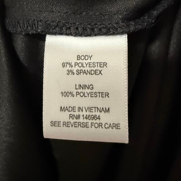 Robbie Bee Women's Colorblock Sleeveless Asymmetric Dress Size 18 - Picture 7 of 12